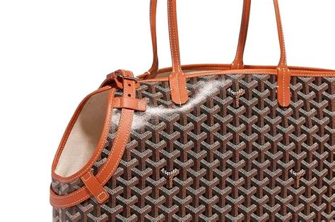 goyard pet bag|goyard villette tote price.